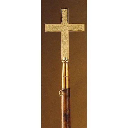 Annin Flagmakers Annin Flagmakers 601015 Classic Church Cross Gold 8 in. 601015